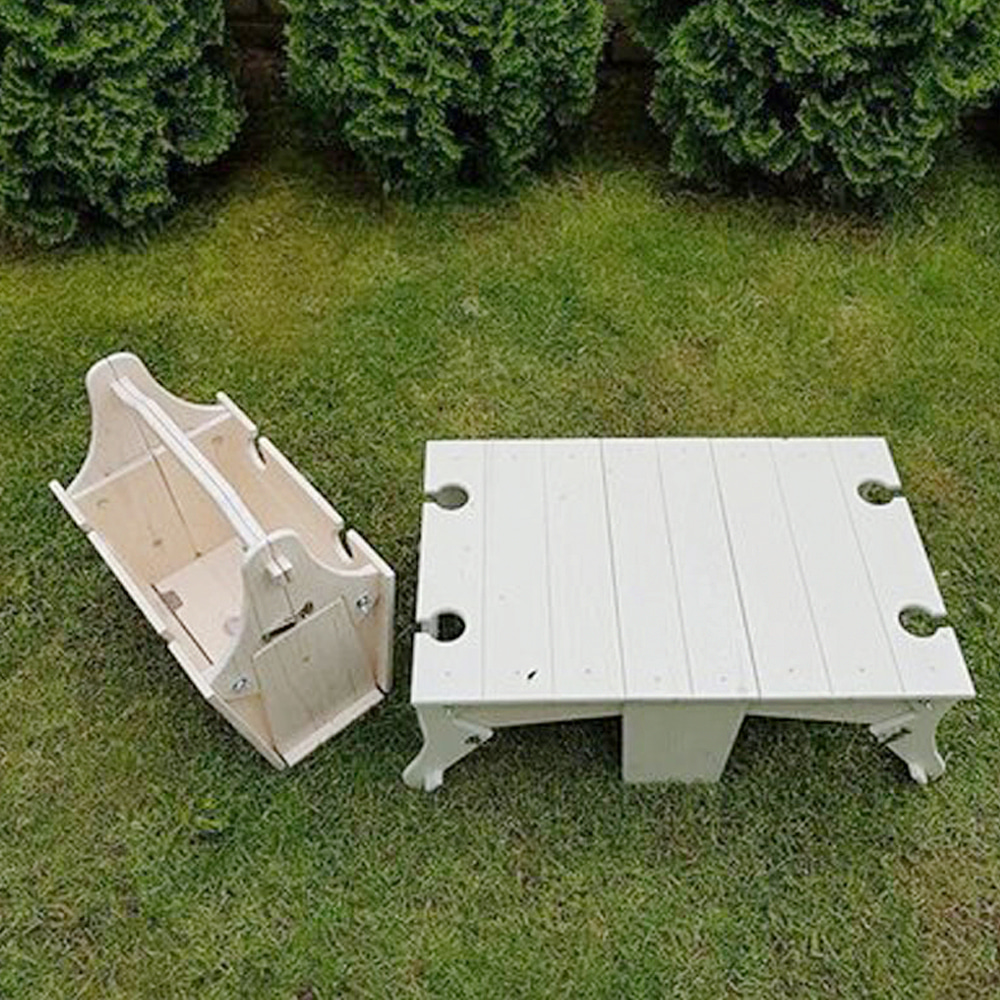 톨른캠퍼 원목 캠핑 DIY 조립 선반 테이블